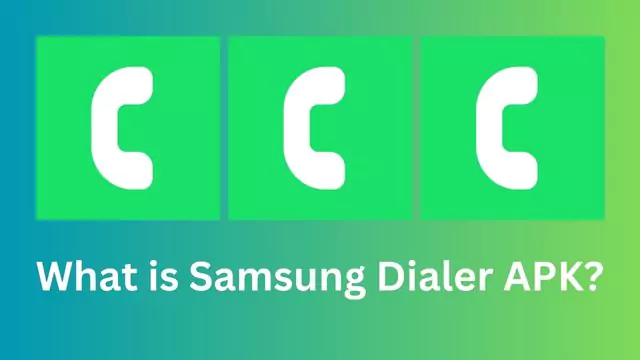 What is Samsung Dialer APK